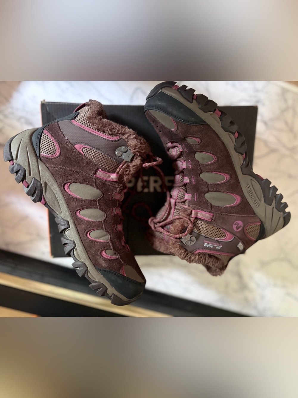 Merrell Ridgepass Thermo Mid Waterproof Outdoor Hiking Boots